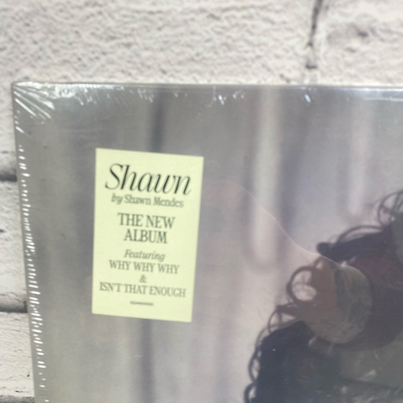 Shawn Mendes – Shawn - Clear White LP Vinyl Record 12" - NEW Sealed Shawn Mendes - Picture 2 of 5
